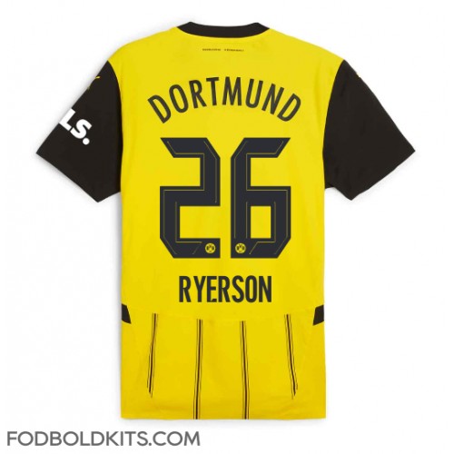 Borussia Dortmund Julian Ryerson #26 Hjemmebanetrøje 2024-25 Kortærmet